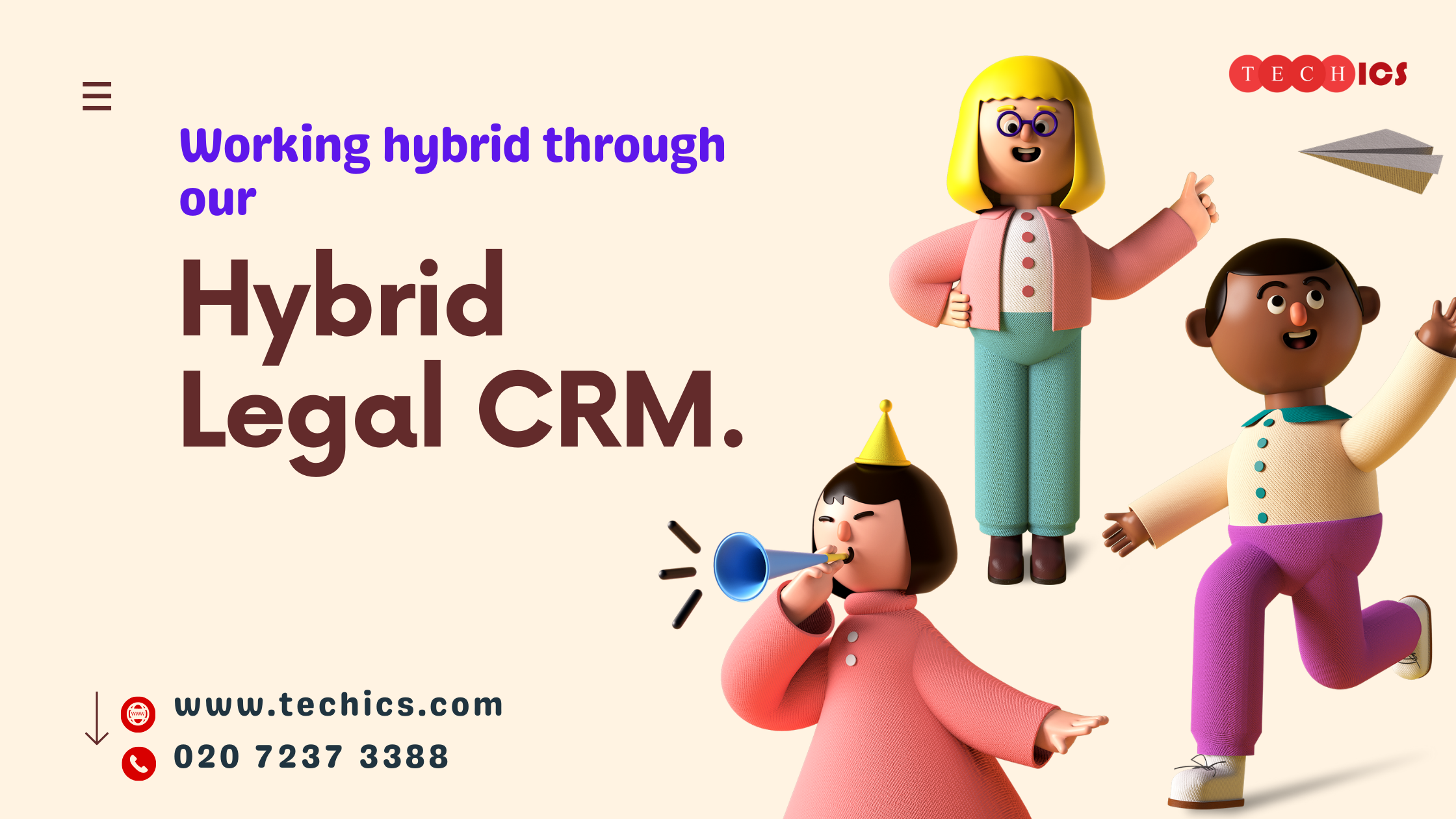 Working hybrid through our Hybrid Legal CRM